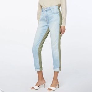 FRAME Le Beau Cargo Mix Canterburry NWT